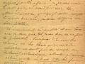 1st page of the 1910 letter of Abbé Rouanet of Bagès-les-Flots to Saunière