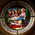 Mary Magdalene washing Jesus' feet