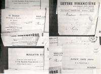 Some of Saunière's bank statements