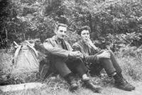 Ο Pierre Plantard (αριστερά) και ο Philippe de Chérisey τη δεκαετία του 1960