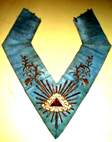 masonic collar (sautoir) that once belonged to Bérenger Saunière