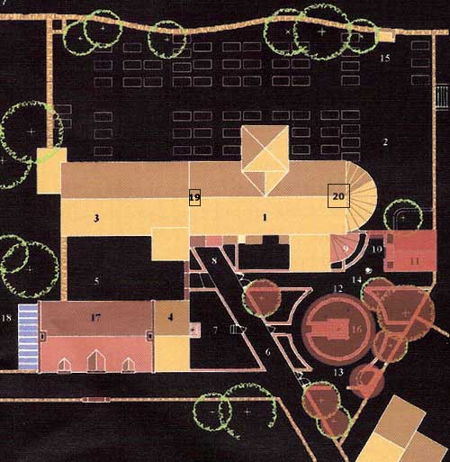 Map of the Garden by Paul Saussez