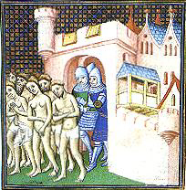 Cathars expelled during the Albigensean Crusade