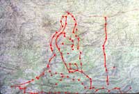 Map drawn by Jacques Rivière