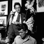 Jean Cocteau and his muse, the French actor Jean Marais in 1944
