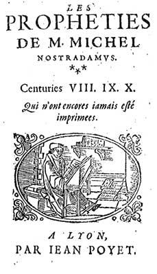 Cover of Nostradamus Centuries VIII, IX and X