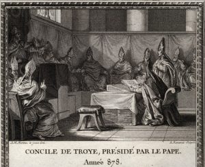 Illustration of the Council of Troyes