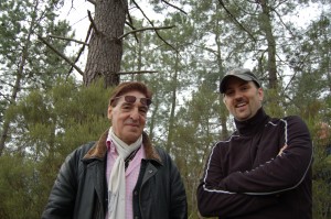 Jean-Luc Chaumeil and Corjan de Raaf at the Alcor location