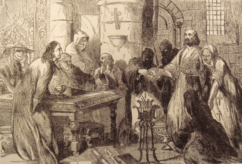 Interrogation Of Jacques De Molay