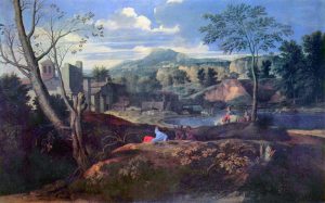Ideal Landscape, Nicolas Poussin 1645-1650