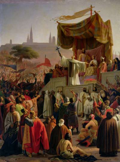 St. Bernard of Clairveaux preaching the 2nd Crusade