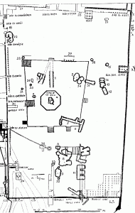 wilson's map of features under the temple mount