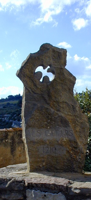 Cathar Monument in Minerve